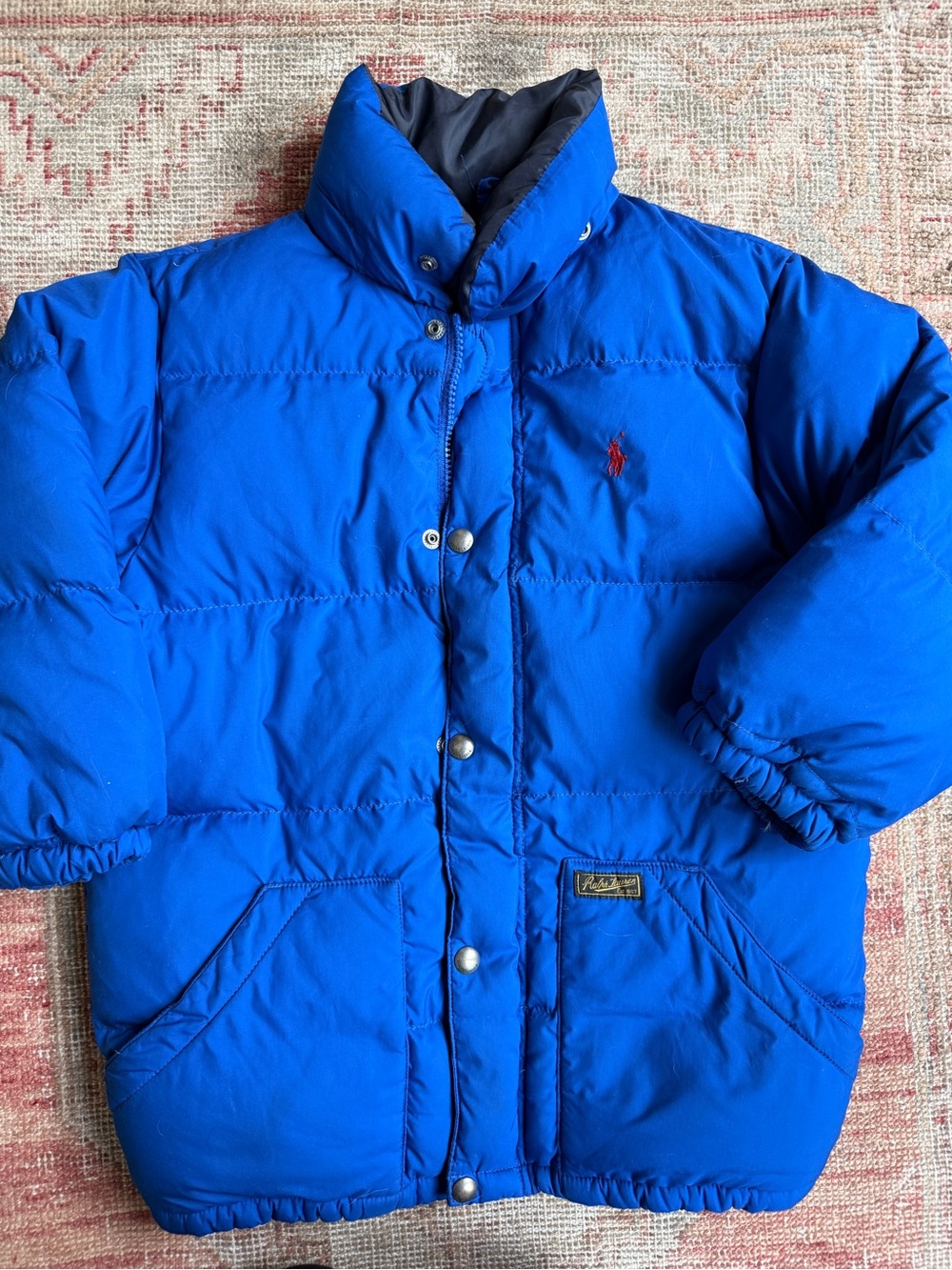 Polo by Ralph Lauren Bright Blue Kids Puffer Coat